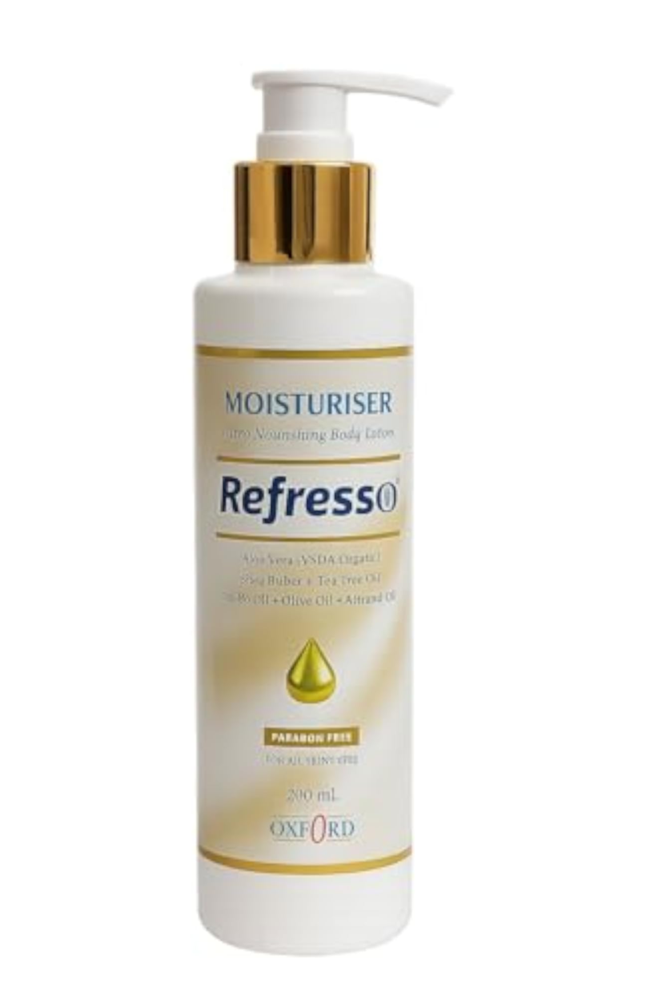 Refresso Ultra Nourishing Body Moisturiser Lotion, 200ml